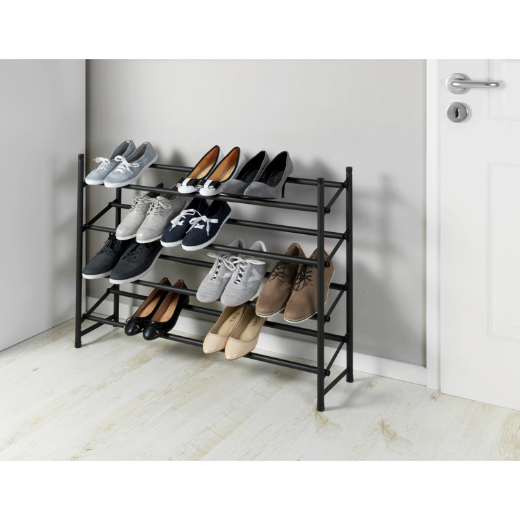 Ebern Designs Wenko 50602100 Anti-Rutsch-Schuhregal Hero Ausziehbar